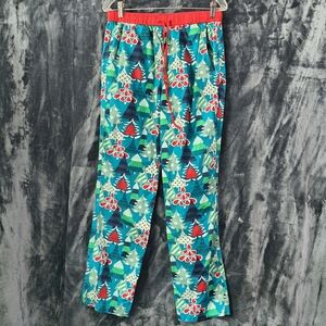 Matilda Jane Red and Blue Tree Print Pants